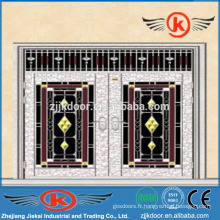 JK-SS9818 dessins de façade sud indienne / portes d&#39;entrée double